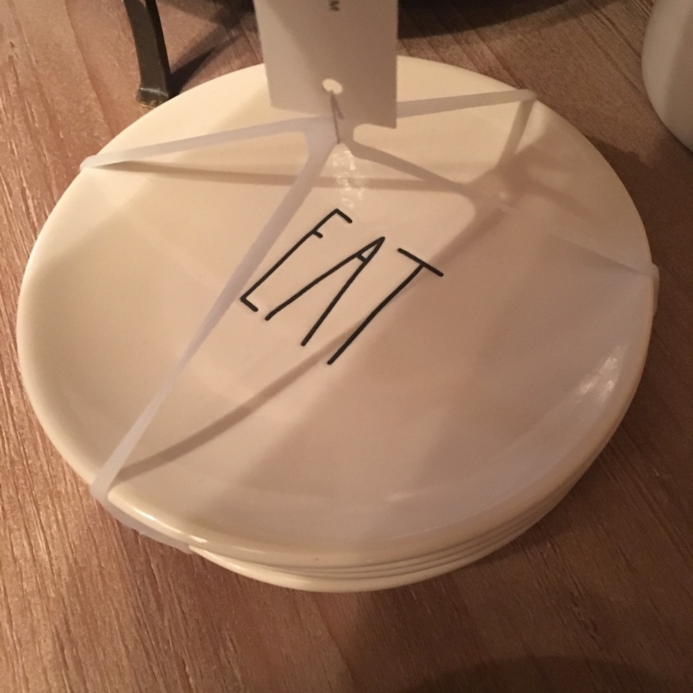 Rae Dunn EAT and YUM Plates